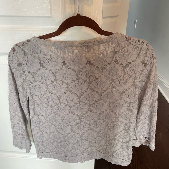 A & F lace crop top - Picture 2 of 2